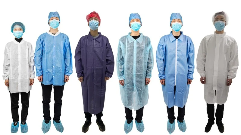 Disposable lab coats styles Disposable lab coats styles